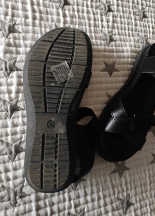 Sandalias negras talla 35