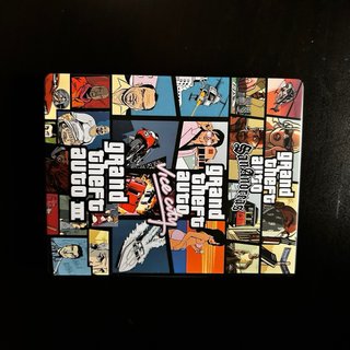 Grand Theft Auto: The Trilogy PS4 Steelbook Custom