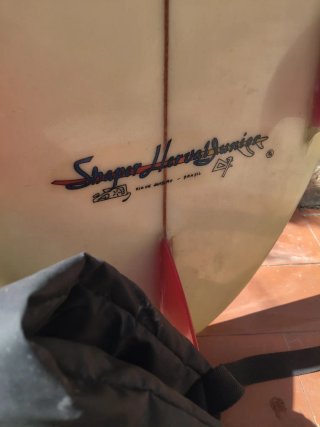Tabla de surf Hot Coast Río de Janeiro año 1982