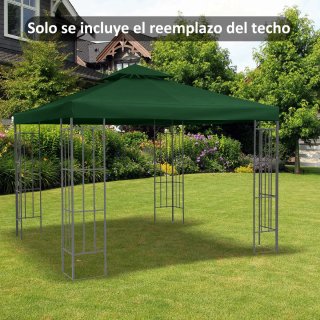 Toldo de repuesto para cenador 3x3m