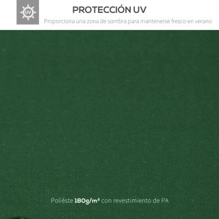 Toldo de repuesto para cenador 3x3m