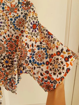 Blusa Desigual Talla M Estampada