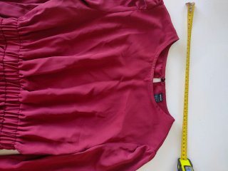 Vestido Shein Tamanho S Bordeaux