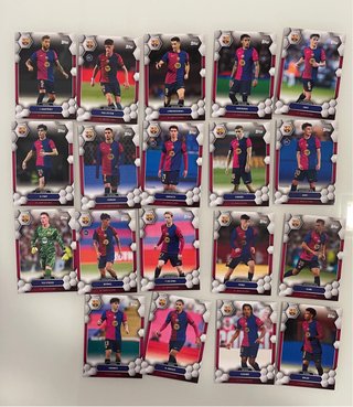 Lote Topps Team Set FC Barcelona 2024