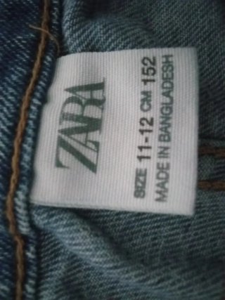 Shorts vaqueros Zara Kids Talla 11-12