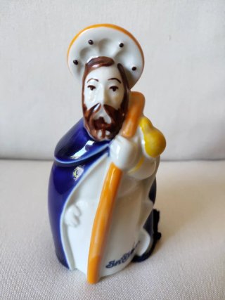 Figura Santiago Peregrino Cerámica GALOS