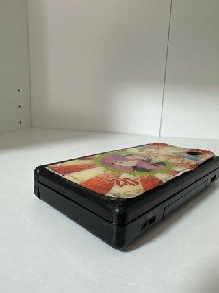 Nintendo DS Lite Negra con Diseño Phineas y Ferb