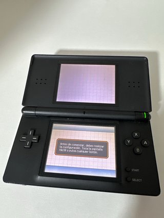 Nintendo DS Lite Negra con Diseño Phineas y Ferb