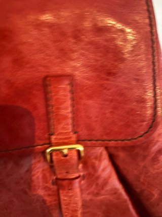Borsa Miu Miu Hobo Bag vitello rosso