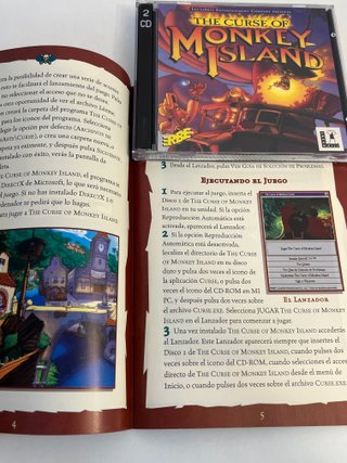 The Curse of Monkey Island PC (España 1997)