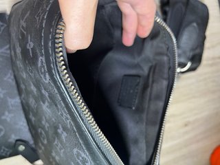 Bandolera Louis Vuitton Negra Doble