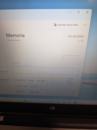 Ordenador portátil HP AMD A8 7ª Gen, 8GB RAM ,