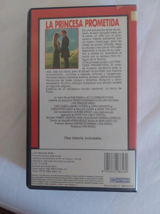 Película VHS La Princesa Prometida