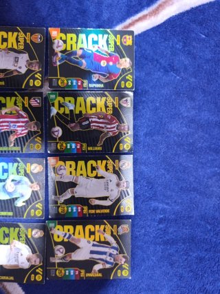 Colección cromos fútbol Super Cracks