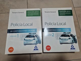 Apuntes y libros oposición Guardia urbana Barcelon