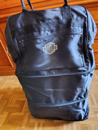 Bolsa de viaje extensible Rodelle negra