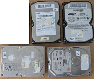 Hard Disk 3,5 IDE Molex per PC Fisso da 6,4 a 33gb