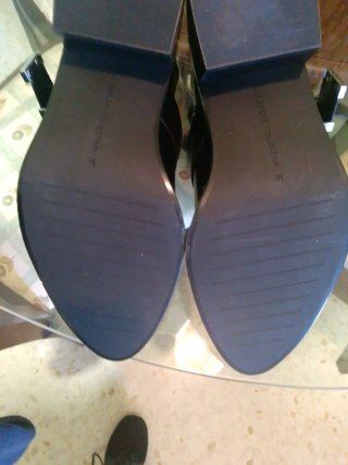 Botines Pull&Bear negros con hebillas