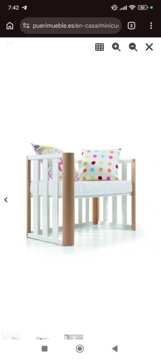 Minicuna/Cuna Colecho 50x90cm Cotinfant