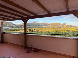 Pérgola de madera 3,77m x 2,83m