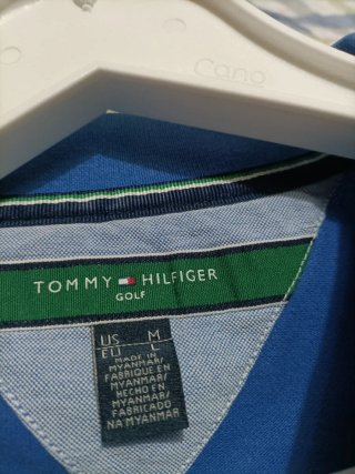 Polo Tommy Hilfiger Azul Talla L