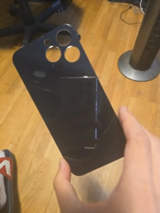 Tapa Trasera iPhone 14 Pro Max Negra
