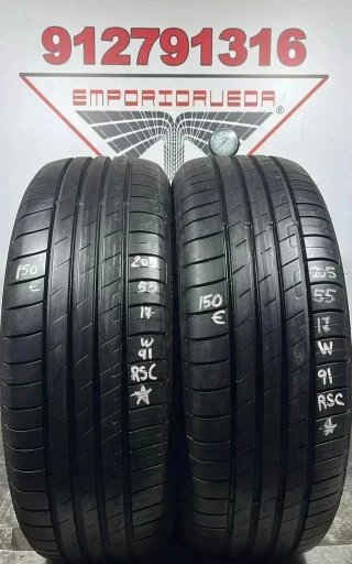 205 55 17 W GOODYEAR RUEDA AL 90% VIDA UTIL