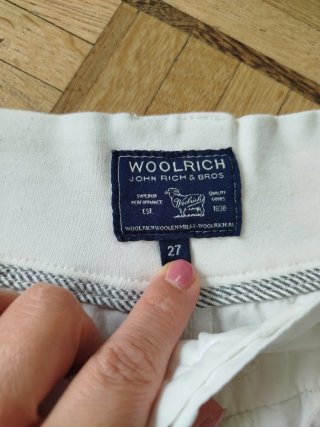 Pantaloncini Woolrich bianchi