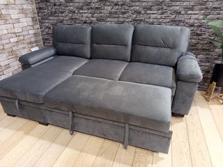 Sofá Cama Chaise Reversible Gris