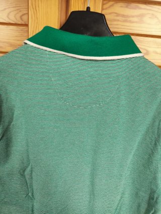 Polo Cortefiel verde rayas