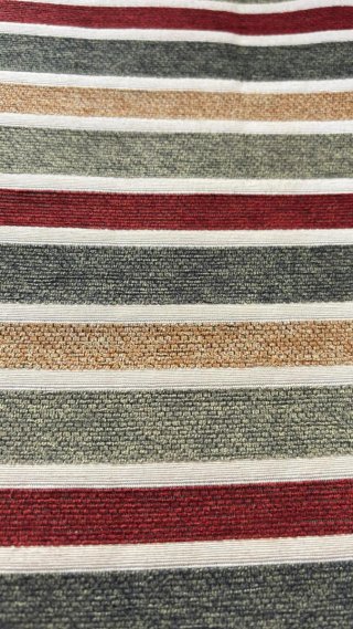 Sofá de tela beige