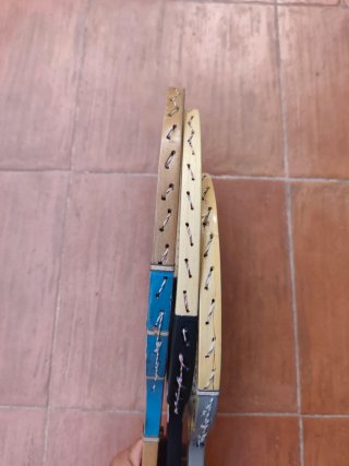 Raquetas Tenis Madera decoración Vintage Colección