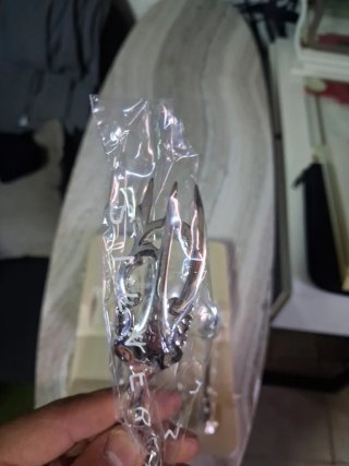Juego cubiertos bañados plata