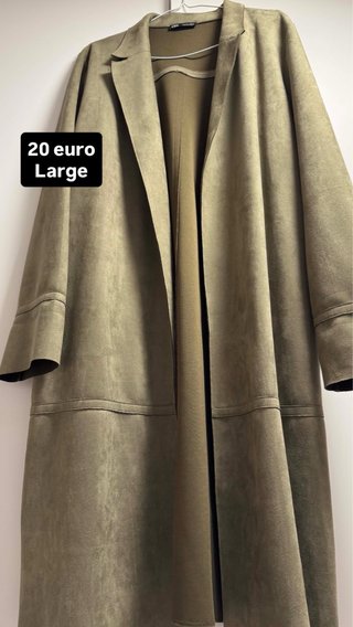 Abrigo verde militar talla L