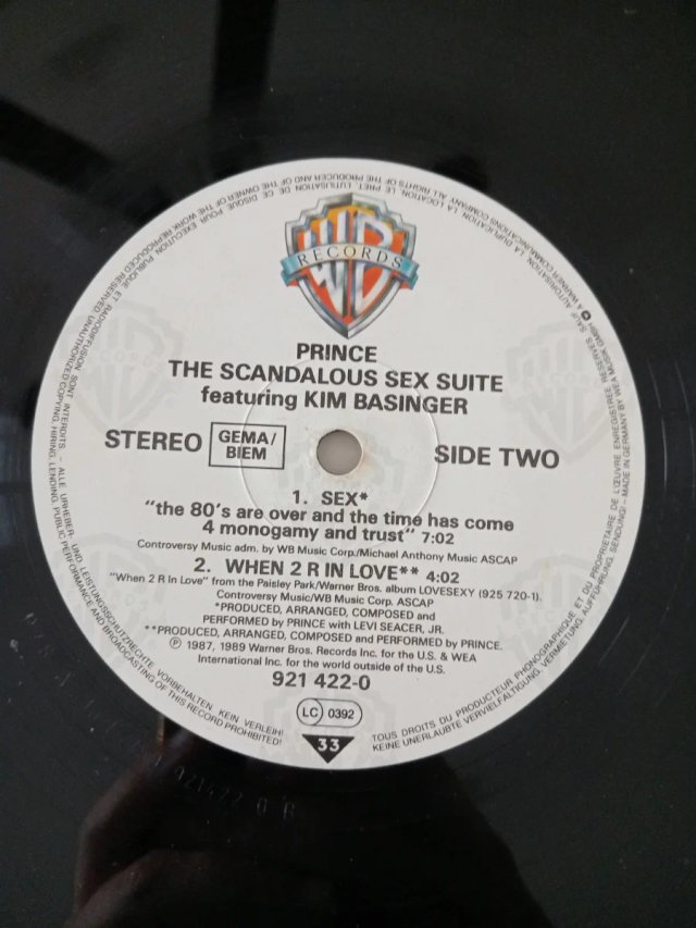 DISCO VINILO Prince bso