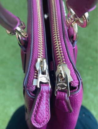 Bolso Coach Piel Buganvilla
