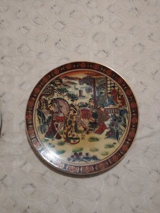Plato decorativo chino