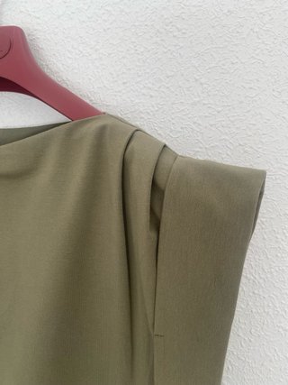 Vestido verde militar