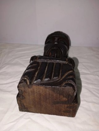 OFERTÓN Figura madera religiosa vintage