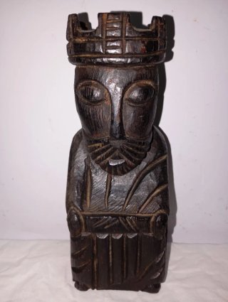 OFERTÓN Figura madera religiosa vintage