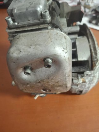 Bloque motor bomba agua gasolina