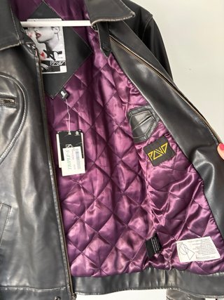 Chaqueta Volcom de Cuero Sintético - Estilo Biker