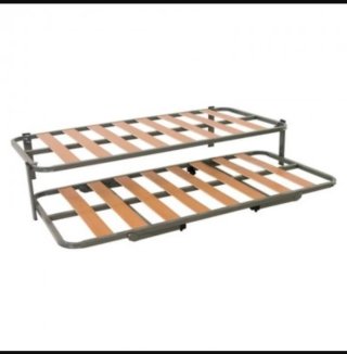 Somier + Cama Nido Metálica y Madera