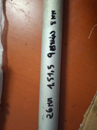 Barra desbrozadora desmontable