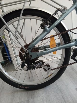 Bici Plegable Monty F19 Aluminio 7005