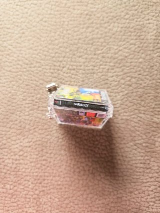 V-Rally 97 PS1 Portachiavi Mini CD nfc