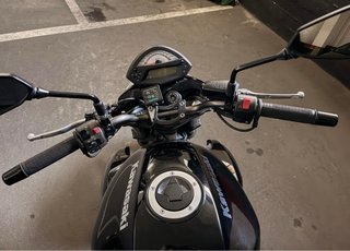 Kawasaki ER6n Negra LIMITADA A2