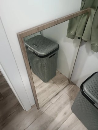 Mueble de baño lavabo madera y metal