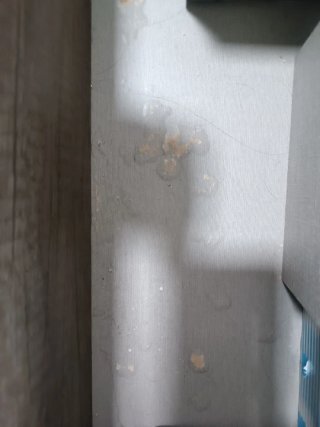 Mueble de baño lavabo madera y metal