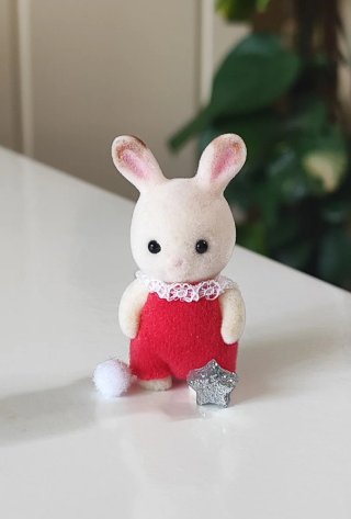 Lote 3 Bebés: Conejo, Conejo Leche y Oso Sylvanian